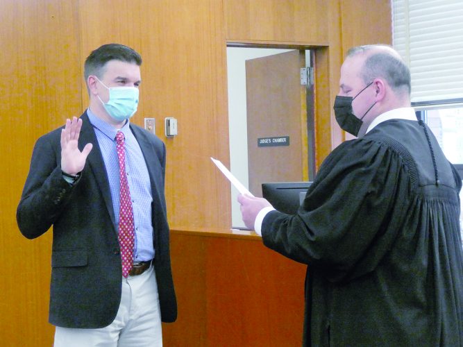 Abraham Sworn In As Ohio County Commissioner | News, Sports, Jobs - Vimarsana News